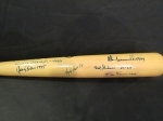 World Series MVP Autographed Bat